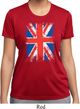 Ladies UK Flag Shirt Union Jack Moisture Wicking Tee T-Shirt