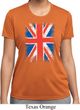 Ladies UK Flag Shirt Union Jack Moisture Wicking Tee T-Shirt