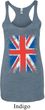 Ladies UK Flag Tanktop Union Jack Tri Blend Racerback Tank Top