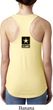 Ladies US Army Back Print Ideal Racerback