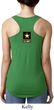 Ladies US Army Back Print Ideal Racerback