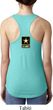 Ladies US Army Back Print Ideal Racerback