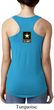 Ladies US Army Back Print Ideal Racerback