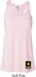 Ladies US Army Bottom Print Flowy Racerback