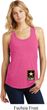 Ladies US Army Bottom Print Racerback Tank Top