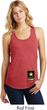 Ladies US Army Bottom Print Racerback Tank Top