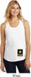 Ladies US Army Bottom Print Racerback Tank Top
