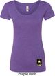 Ladies US Army Bottom Print Scoop Neck
