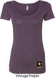 Ladies US Army Bottom Print Scoop Neck