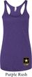 Ladies US Army Bottom Print Tri Blend Racerback