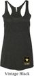 Ladies US Army Bottom Print Tri Blend Racerback