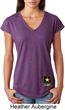 Ladies US Army Bottom Print Tri Blend V-neck