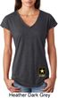 Ladies US Army Bottom Print Tri Blend V-neck