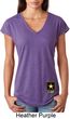 Ladies US Army Bottom Print Tri Blend V-neck