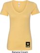 Ladies US Army Bottom Print V-neck