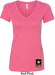 Ladies US Army Bottom Print V-neck
