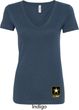 Ladies US Army Bottom Print V-neck