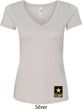 Ladies US Army Bottom Print V-neck