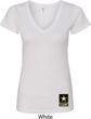 Ladies US Army Bottom Print V-neck