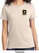 Ladies US Army Pocket Print T-shirt