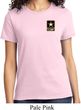 Ladies US Army Pocket Print T-shirt