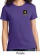 Ladies US Army Pocket Print T-shirt