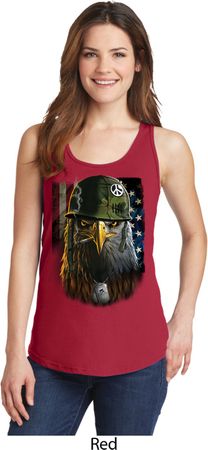 Ladies USA Tank Top American Eagle Tanktop