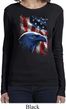 Ladies USA Tee American Icon Long Sleeve
