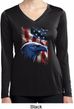 Ladies USA Tee American Icon Moisture Wicking Long Sleeve