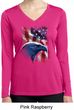 Ladies USA Tee American Icon Moisture Wicking Long Sleeve