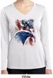 Ladies USA Tee American Icon Moisture Wicking Long Sleeve