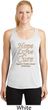 Ladies Uterine Cancer Hope Love Cure Dry Wicking Racerback