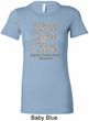 Ladies Uterine Cancer Hope Love Cure Longer Length Shirt