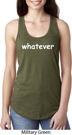 Ladies Whatever Ideal Racerback Tank Top