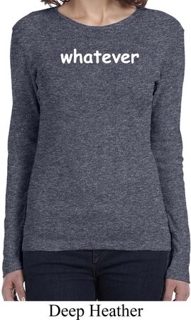 Ladies Whatever Long Sleeve Shirt
