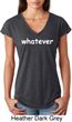 Ladies Whatever Tri Blend V-neck Shirt