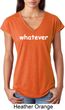 Ladies Whatever Tri Blend V-neck Shirt