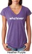 Ladies Whatever Tri Blend V-neck Shirt