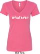 Ladies Whatever V-neck Shirt