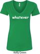 Ladies Whatever V-neck Shirt