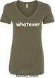 Ladies Whatever V-neck Shirt