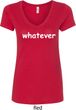 Ladies Whatever V-neck Shirt
