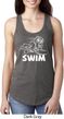 Ladies White Penguin Power Swim Ideal Racerback