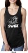 Ladies White Penguin Power Swim Ideal Racerback