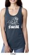 Ladies White Penguin Power Swim Ideal Racerback