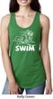 Ladies White Penguin Power Swim Ideal Racerback