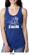 Ladies White Penguin Power Swim Ideal Racerback