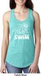 Ladies White Penguin Power Swim Ideal Racerback