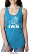 Ladies White Penguin Power Swim Ideal Racerback