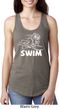 Ladies White Penguin Power Swim Ideal Racerback